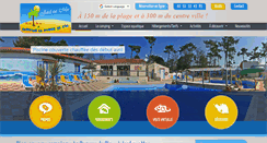 Desktop Screenshot of campingjard.fr